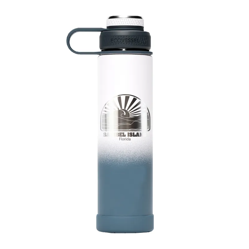 24 OZ OMBRE WINTER STORM ECOVESSEL BOULDER BOTTLE